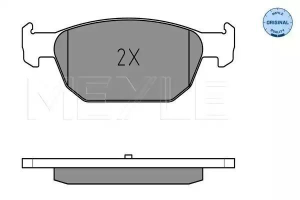 KLOCKI HAMULCOWE PRZÓD HONDA CIVIC 12- MEYLE 0252479617/W
