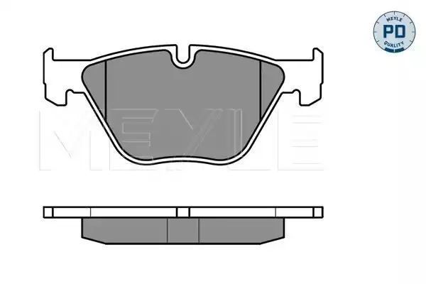 KLOCKI HAMULCOWE PRZÓD BMW E90 E91 320-325 07-/E84 MEYLE 0252331320/PD
