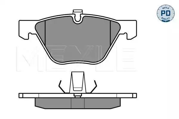 KLOCKI HAMULCOWE PRZÓD BMW E90 E91 320-325 07-/E84 MEYLE 0252331320/PD