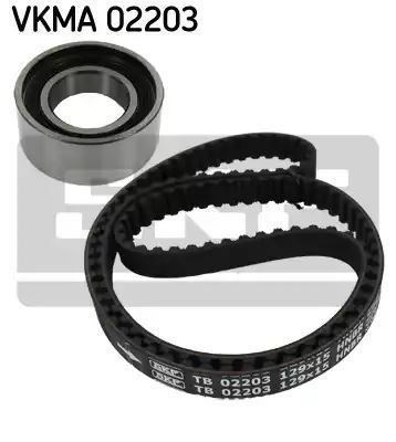 Zestaw rozrządu Fiat PALIO 1,2 129Z SKF VKMA02203