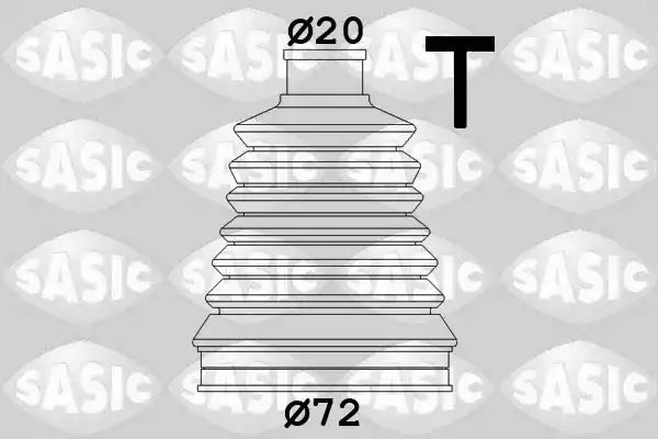 Osłona przegubu zewnętrznego Peugeot 106 SAXO 1,O 1,1 L SASIC 2933083
