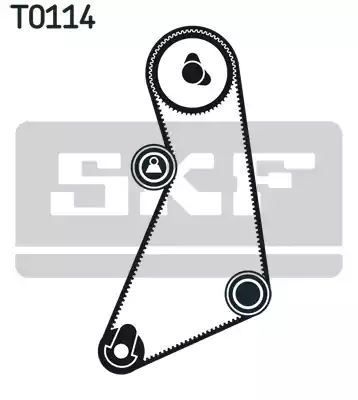 ZESTAW ROZRZĄDU VW GOLFIII/VENTO 2,0 16V 93- 1 SKF VKMA01021
