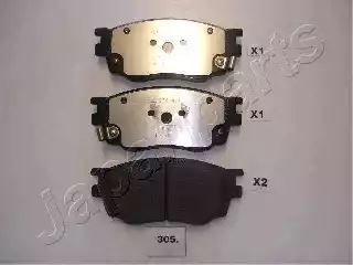 KLOCKI HAM. MAZDA P. 6 Japan Parts PA305AF