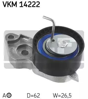 ROLKA PASKA ROZRZĄDU FORD 1,2-1,6 ZETEC 97- NAPI SKF VKM14222