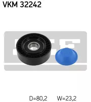 ROLKA PASKA WIELOROWK. FIAT DUCATA 1,9D/TD 94-02/ 1,4/1,6 90- BRAV/A/CROMA/ELBA/FIORINO SKF VKM32242