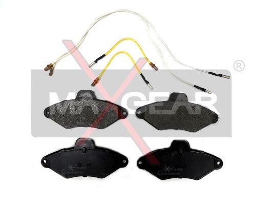 KLOCKI HAMULCOWE PRZÓD CITROEN XANTIA 1,6 1,9TD MaXgear 19-0559