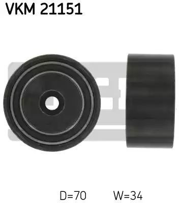 ROLKA PASKA WIELOROWK. VW 2,5TDI A6/A8 00- SKF VKM21151