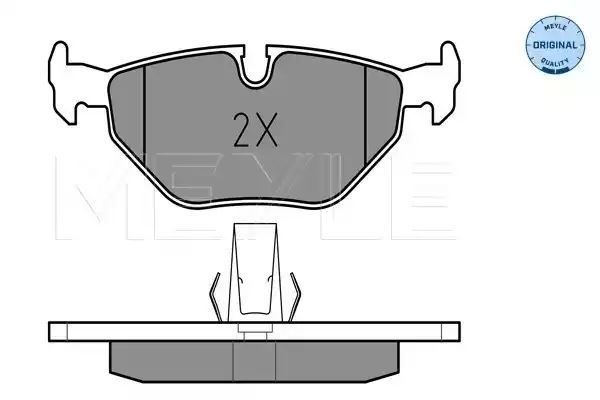 KLOCKI HAMULCOWE TYŁ BMW E39 11/95- MEYLE 252169117