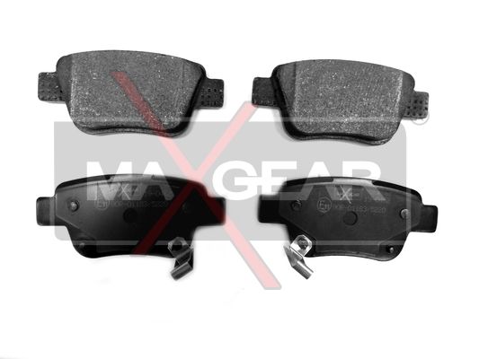 KLOCKI HAMULCOWE TYŁ TOYOTA AVENSIS 03- MaXgear 19-0462