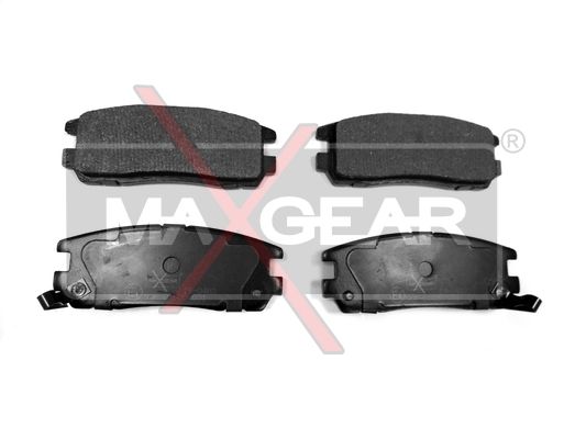 KLOCKI HAMULCOWE TYŁ OPEL FRONTERA A B 92- ISUZU MaXgear 19-0483