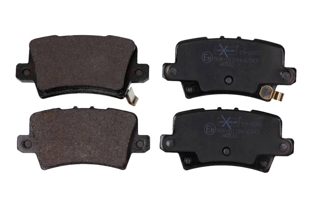 KLOCKI HAMULCOWE TYŁ HONDA CIVIC 06- MaXgear 19-0883