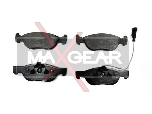 KLOCKI HAMULCOWE PRZÓD FIAT BRAVO BRAVA 1,8 1,9TD JTD MaXgear 19-0655