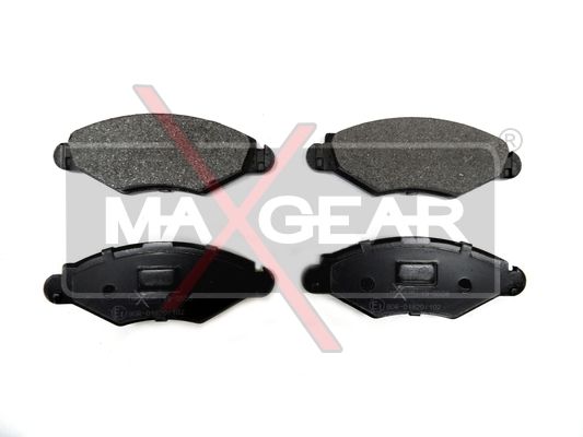KLOCKI HAMULCOWE PRZÓD PEUGEOT 206 306 99- MaXgear 19-0556