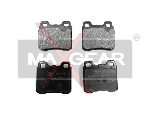 KLOCKI HAMULCOWE TYŁ OPEL ASTRA KOMBI 91-98 KADETT G MaXgear 19-0405