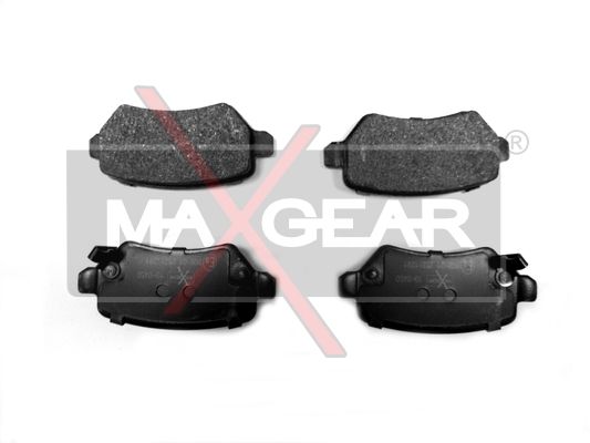 KLOCKI HAMULCOWE TYŁ OPEL ASTRA G ZAFIRA 97- Z CZUJN MaXgear 19-0450