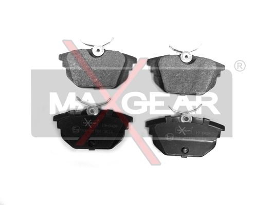 KLOCKI HAMULCOWE TYŁ ALFA ROMEO 145 146 FIAT MAREA MaXgear 19-0426