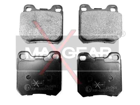 KLOCKI HAMULCOWE TYŁ OPEL OMEGA A B 86- SENATOR 87-9 MaXgear 19-0401