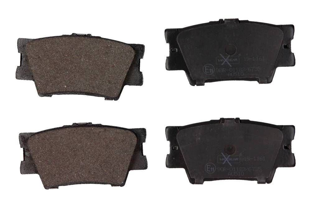 KLOCKI HAMULCOWE TYŁ TOYOTA RAV4 III 06- CAMRY 06- MaXgear 19-1161