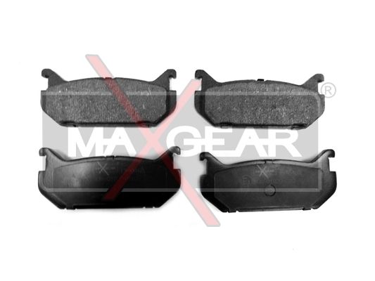 KLOCKI HAMULCOWE TYŁ MAZDA 626 92- MaXgear 19-0460