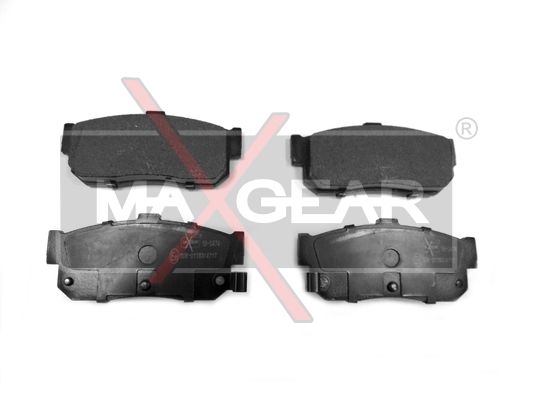 KLOCKI HAMULCOWE TYŁ NISSAN PRIMERA KOMBI MaXgear 19-0474