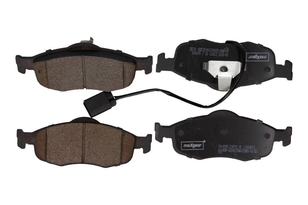 KLOCKI HAMULCOWE PRZÓD FORD MONDEO 93- Z CZUJNIKIEM MaXgear 19-1093