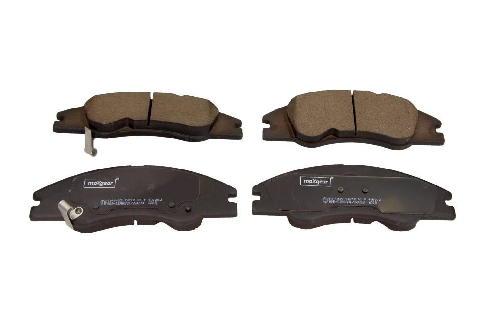 KLOCKI HAMULCOWE PRZÓD KIA CERATO 1,5-2,0 04- MaXgear 19-1435