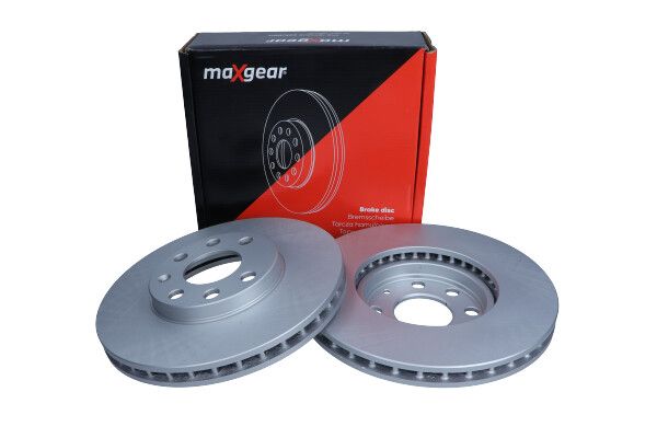 TARCZA HAMULCOWA PRZÓD OPEL ASTRA G 1,2-2,0 1,7-2,0D Z POWŁOKĄ ANTYKOROZYJNĄ MaXgear 19-0772MAX