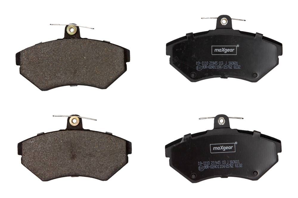 KLOCKI HAMULCOWE PRZÓD VW POLO CADDY IBIZA CORDOBA VENTO GOLF 3 MaXgear 19-1110
