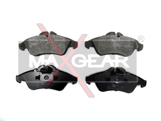 KLOCKI HAMULCOWE PRZÓD MERCEDES SPRINTER 208-314 95- VITO LT 96- MaXgear 19-0658