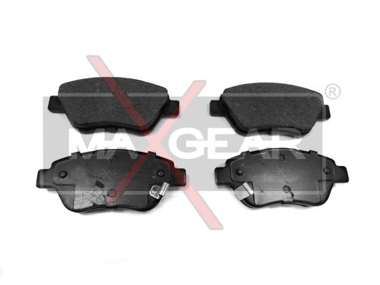 KLOCKI HAMULCOWE PRZÓD OPEL CORSA D 1,0-1,7 06- MaXgear 19-0522