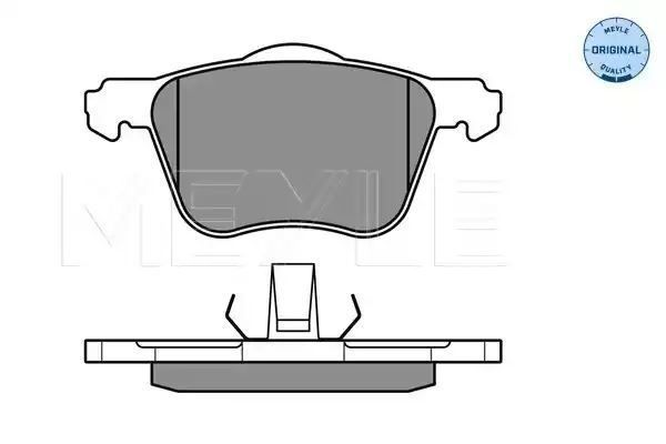 KLOCKI HAMULCOWE PRZÓD VOLVO XC90 MEYLE 252359018