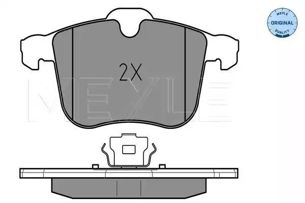 KLOCKI HAMULCOWE PRZÓD OPEL VECTRA C 2,8-3,2 V6/SAAB 9-3 05-15 TARCZA 315MM MEYLE 252340419
