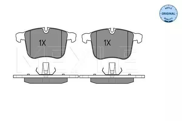 KLOCKI HAMULCOWE PRZÓD OPEL VECTRA C 2,8-3,2 V6/SAAB 9-3 05-15 TARCZA 315MM MEYLE 252340419