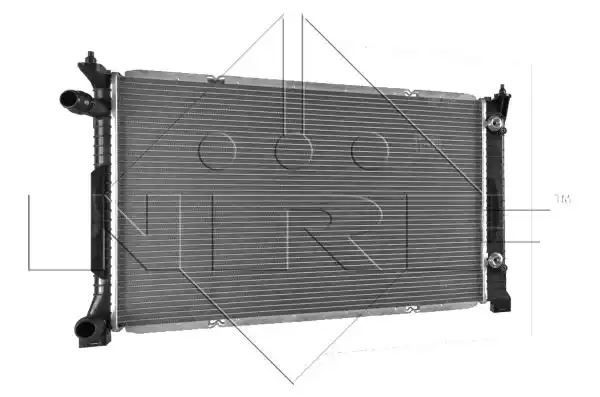 CHŁODNICA AUDI A6 4,2 98-05 NRF 51586