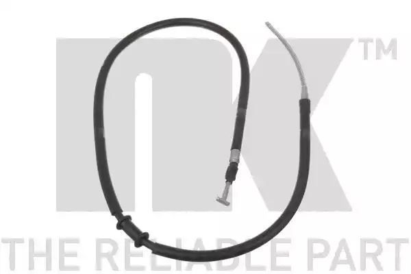 Linka hamulca ręcznego Fiat PALIO ALBEA 96- LE PR tył 1400 1153 NK Autoparts 9023150