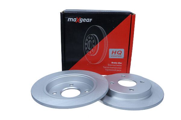 TARCZA HAMULCOWA TYŁ FORD FOCUS SIERRA 253X10 Z POWŁOKĄ ANTYKOROZYJNĄ MaXgear 19-0781MAX