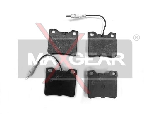 KLOCKI HAMULCOWE TYŁ MERCEDES VITO 108-114 96- SYS. ATE MaXgear 19-0412