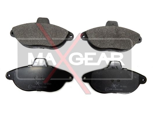 KLOCKI HAMULCOWE PRZÓD CITROEN JUMPY SCUDO EXPERT 97- MaXgear 19-0591
