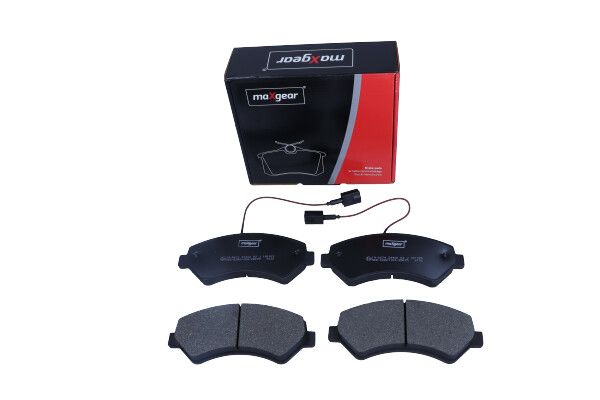 KLOCKI HAMULCOWE PRZÓD FIAT DUCATO 06- 16 1 CZUJNIK MaXgear 19-0674
