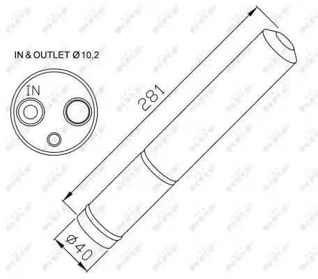 OSUSZACZ KLIMATYZACJI LAND ROVER DISCOVERY 04- NRF 33304