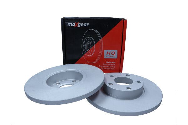 TARCZA HAMULCOWA PRZÓD AUDI 100 A6 1,8-16V 2,0-20V A4 Z POWŁOKĄ ANTYKOROZYJNĄ MaXgear 19-0783MAX