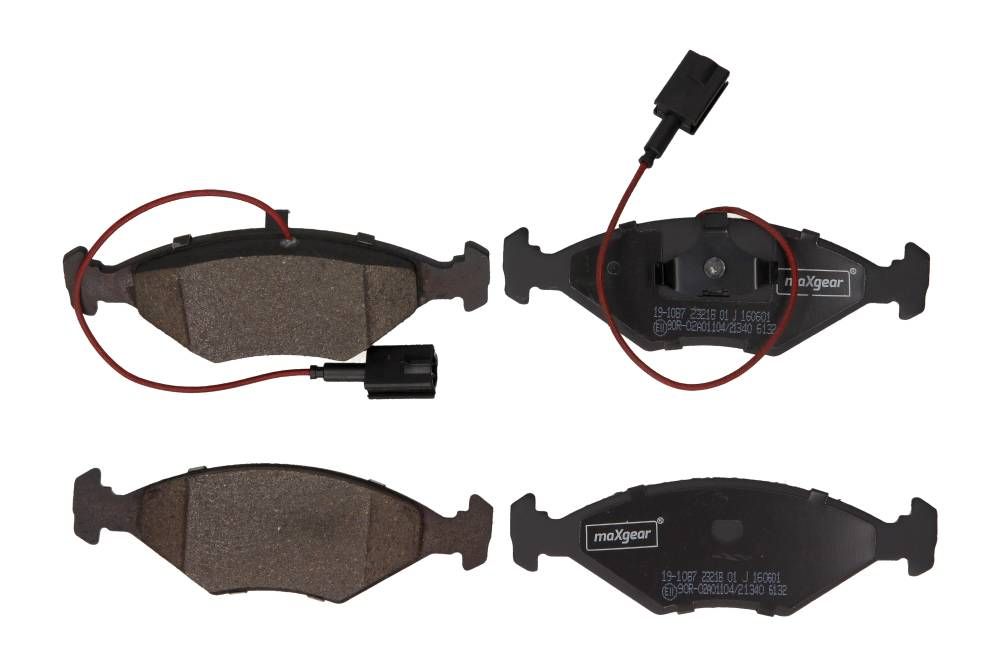 KLOCKI HAMULCOWE PRZÓD FIAT PALIO MaXgear 19-1087