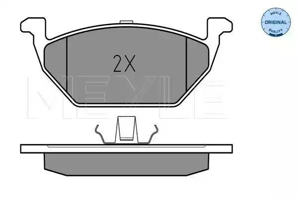 KLOCKI HAMULCOWE PRZÓD VW A3 BORA GOLF MEYLE 0252313019/A