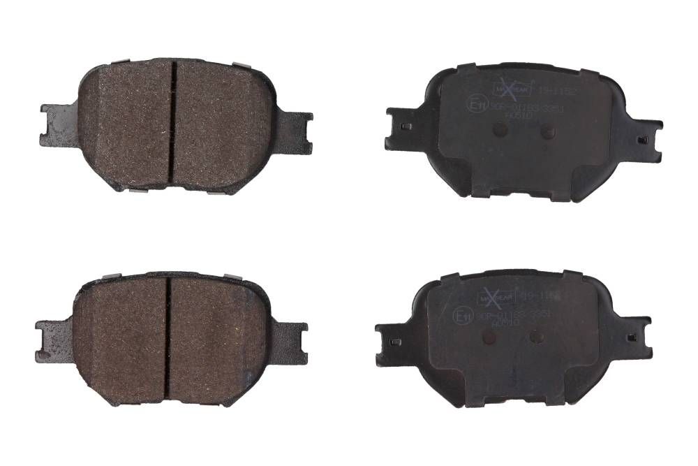 KLOCKI HAMULCOWE PRZÓD TOYOTA COROLLA VERSO 02- MaXgear 19-1152