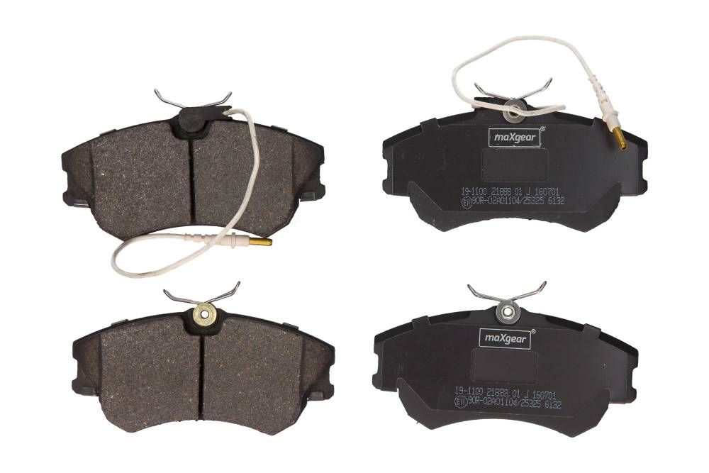 KLOCKI HAMULCOWE PRZÓD RENAULT ESPACE 96- MaXgear 19-1100