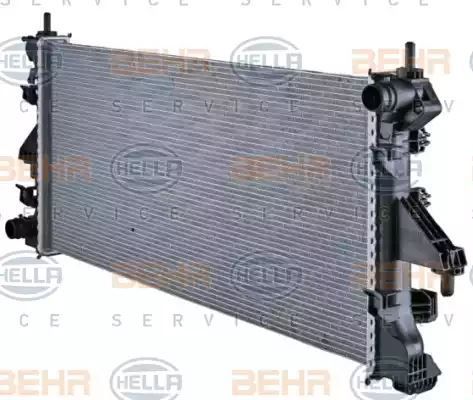 Chłodnica Fiat DUCATO JUMPER 3,0D HDI 06- -AC Hella 8MK376745101