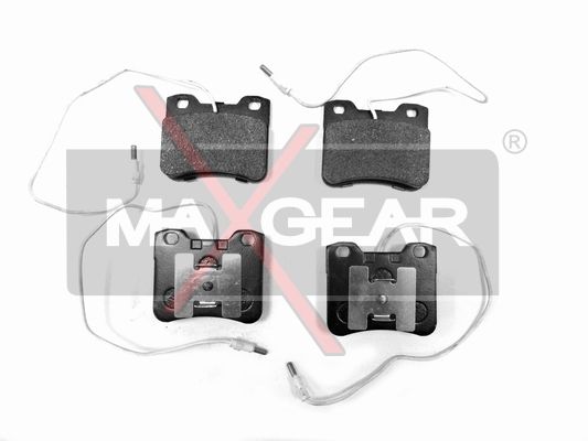 KLOCKI HAMULCOWE PRZÓD CITROEN AX -97 SYSTEM HAM. ATE MaXgear 19-0417