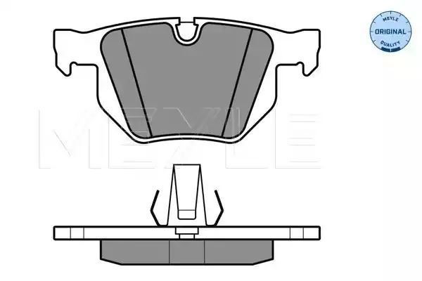 KLOCKI HAMULCOWE TYŁ BMW E65 01- MEYLE 252344717