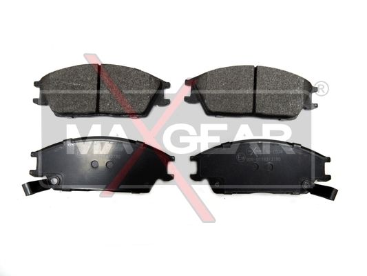 KLOCKI HAMULCOWE PRZÓD HYUNDAI ACCENT 94-05 GETZ 02-09 PONY MaXgear 19-0538
