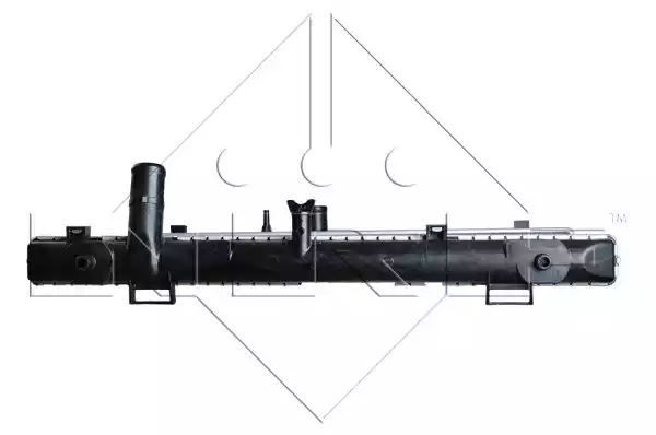 CHŁODNICA SUZUKI SWIFT 1,3/1,5/1,6 05- NRF 53582